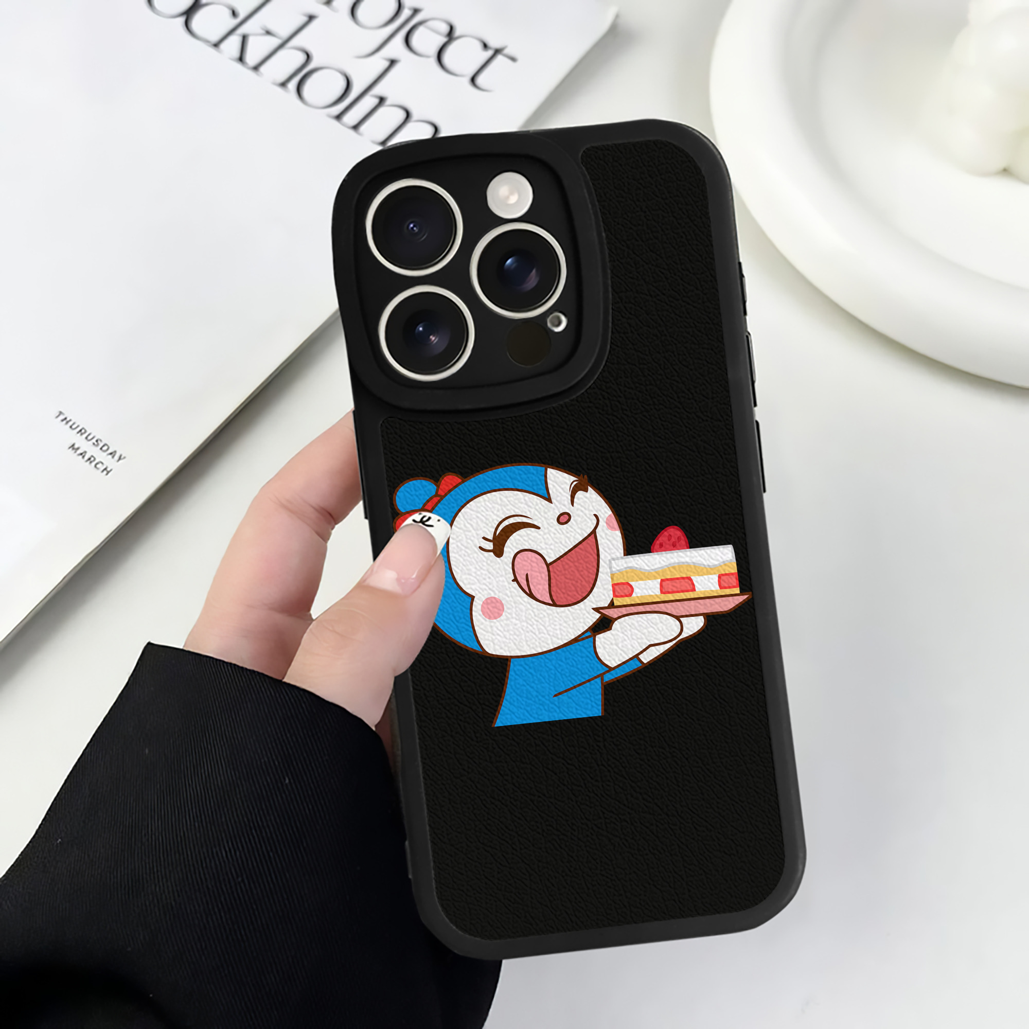 （画像用） アンパンマン Anpanman 【iPhone 16シリーズ対応】シリコンスマホケース（レザー調） 材質：シリコン